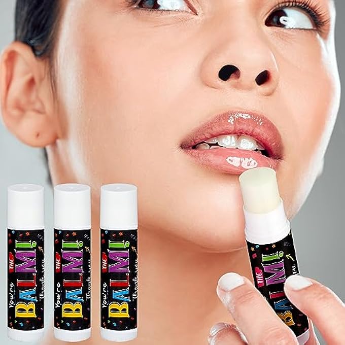 Siifert 100 PACK EMPLOYEE APPRECIATION GIFTS BULK LIP BALM FAVORS THANK YOU GIFTS BULK FOR COWORKERS STAFFS WOMEN EMPLOYEE MEN FRIENDS WEDDING BRIDAL BABY SHOWER FAVORS BIRTHDAY PARTY GIFTS - Image 2